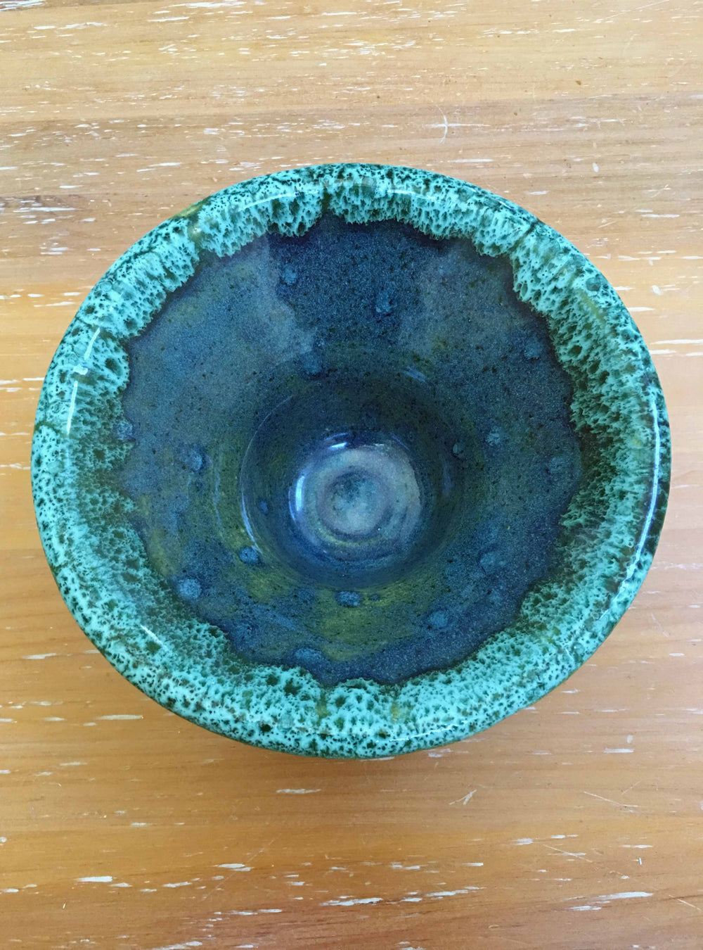Ben Hogestyn Malibu Ceramics Pottery Glaze Top View