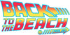"Back To The Beach" Back to the Future 80s movie inspired Graphic by BEN HOGESTYN MALIBU