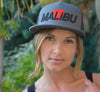 Malibu Love Charcoal Snapback Trucker Hat By Ben Hogestyn Malibu
