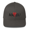 Malibu Love Dark Grey embroidered Flexfit hat by BEN HOGESTYN MALIBU