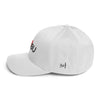 I heart Malibu Sideview White embroidered Flexfit hat by BEN HOGESTYN MALIBU Sideview