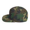 Surf Heart Camo Embroidered Snapback Hat by BEN HOGESTYN MALIBU Sideview