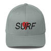 Grey I heart surf embroidered Flexfit BEN HOGESTYN MALIBU hat