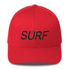 Red I heart surf embroidered Flexfit BEN HOGESTYN MALIBU hat